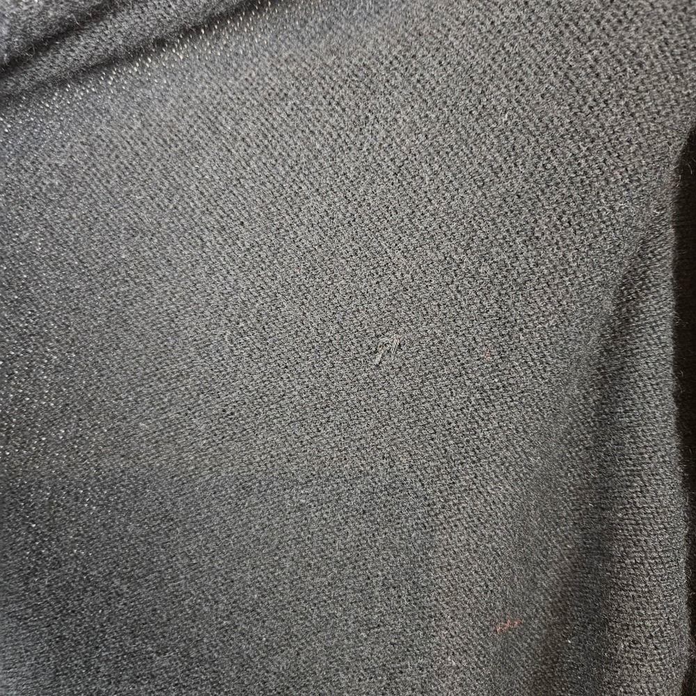 Max&Moi by Lederer cashmere leather open front cardigan with studs black, 38 - Picture 8 of 9